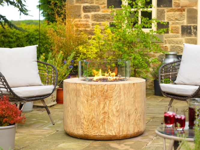 C&J Verano Outdoor Gas Table Round